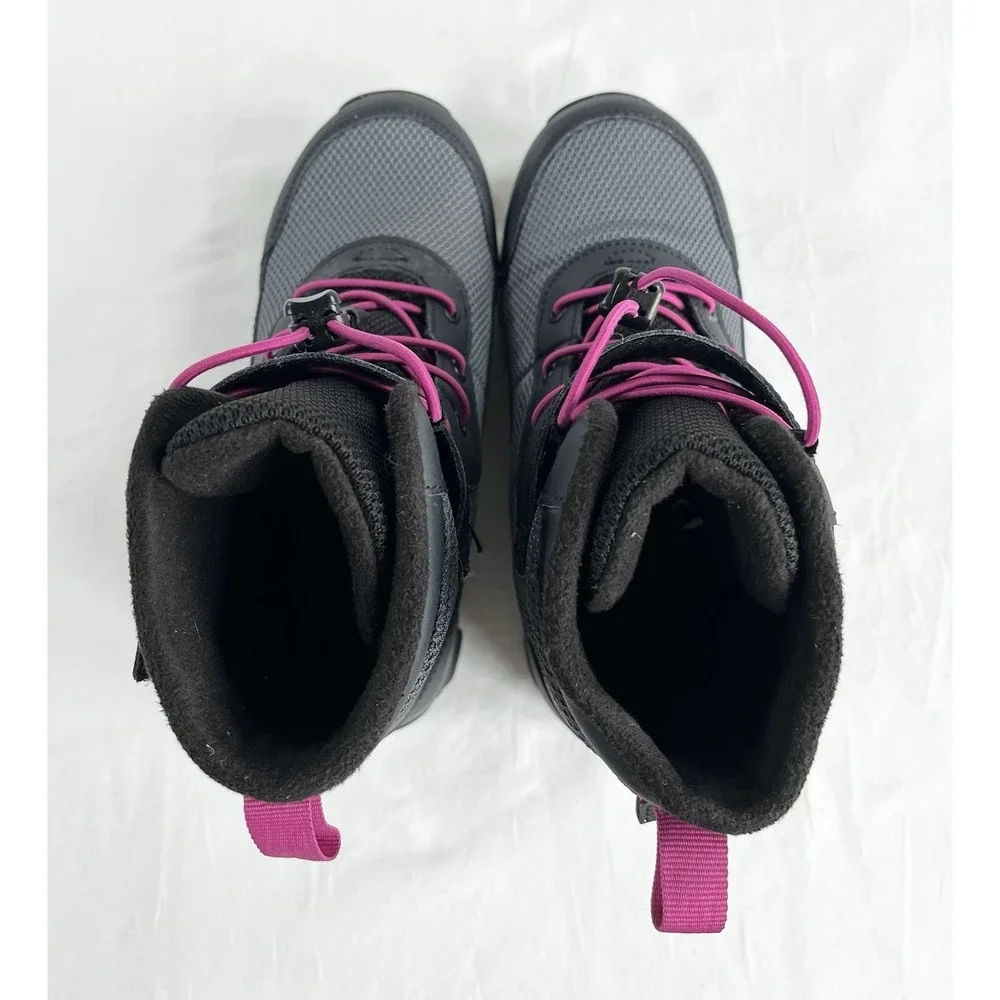 Columbia Hyper-Boreal Omni-Heat Youth 4 Waterproof Snow Boots Insulated Black